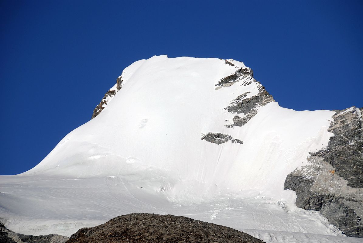 31 Ice Tooth Close Up Late Afternoon From Shishapangma Southwest Advanced Base Camp Ice Tooth (6200m) close up late afternoon from Shishapangma Southwest Advanced Base Camp (5276m).